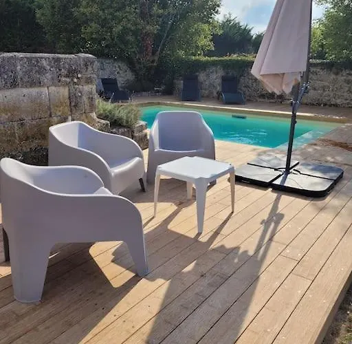 Authentiek Met Zwembad In Dordogne. * Gout-Rossignol